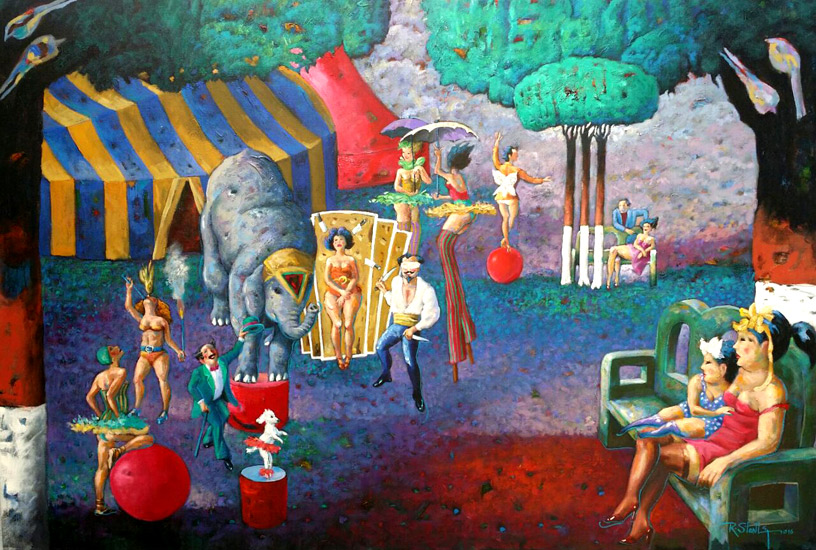 Rodolfo Stanley, Circo Dentro del Parque