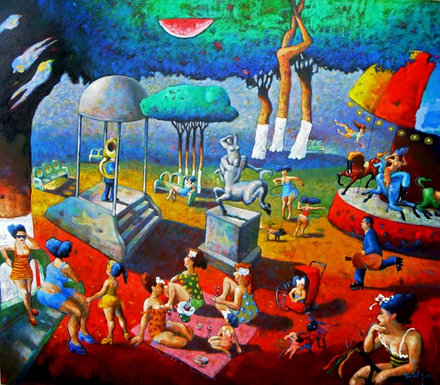 Rodolfo Stanley, El Quiosco en el Parque