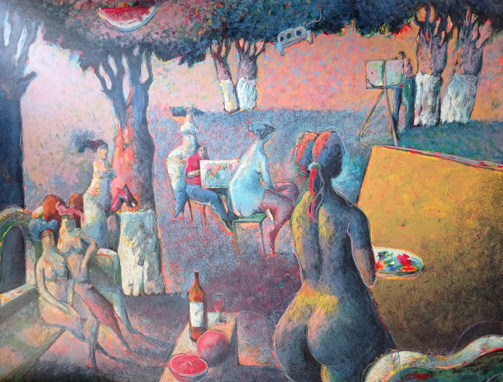 Rodolfo Stanley, La Modelo del Parque